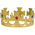 Plastic Jeweled King's Crown